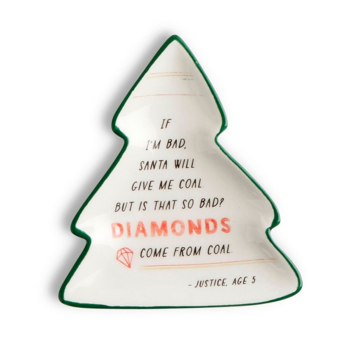 Mini Shaped Tree Ceramic Dishes