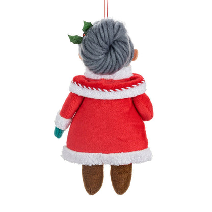 Mrs. Claus with Gift Ornament