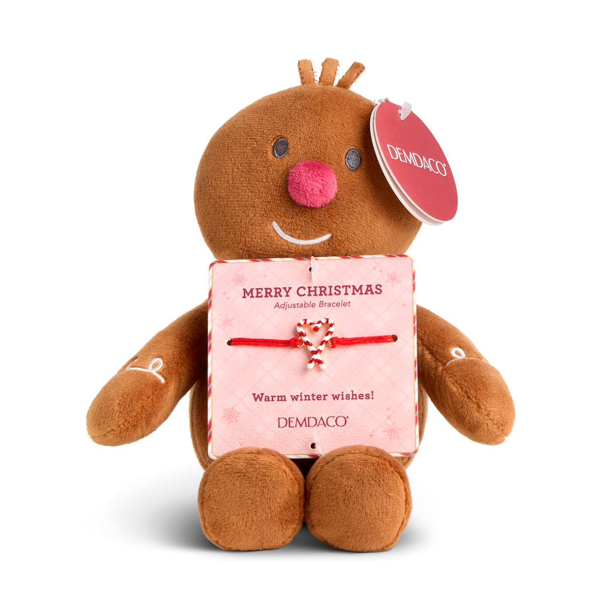 Gingerbread Plush with Bracelet