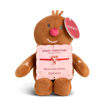 Gingerbread Plush with Bracelet