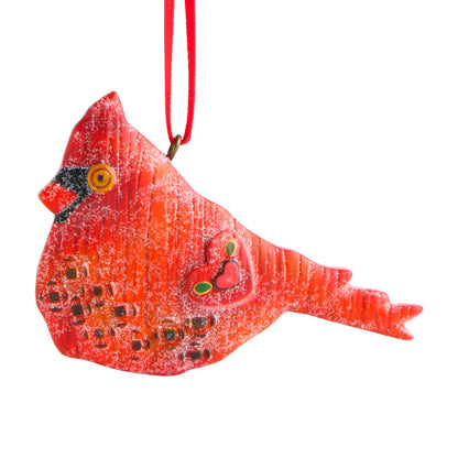 Cardinal Mini Resin Ornament
