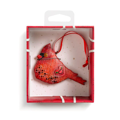 Cardinal Mini Resin Ornament