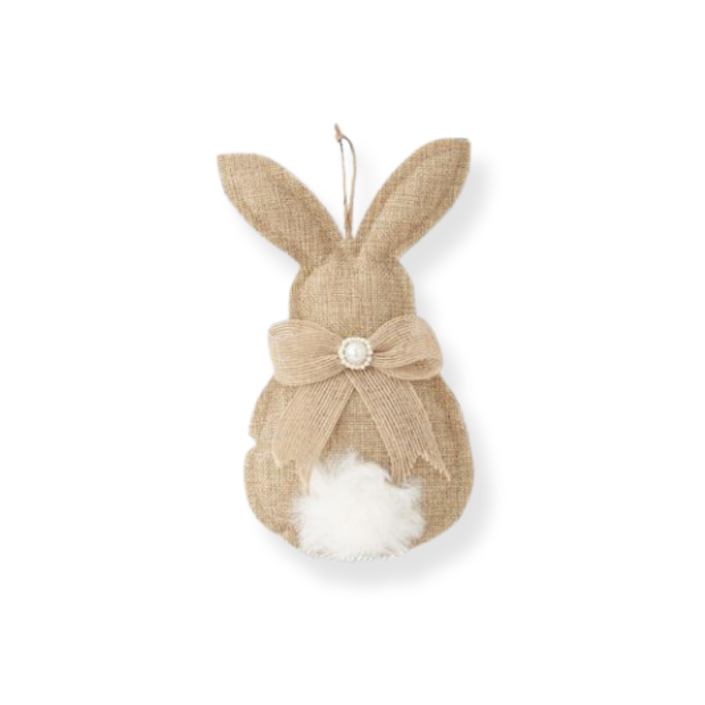 Burlap Bunny Ornaments