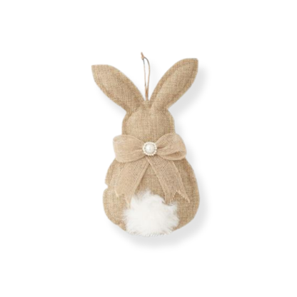 Burlap Bunny Ornaments