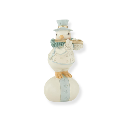 Pastel Easter Figurines Playing Instrument