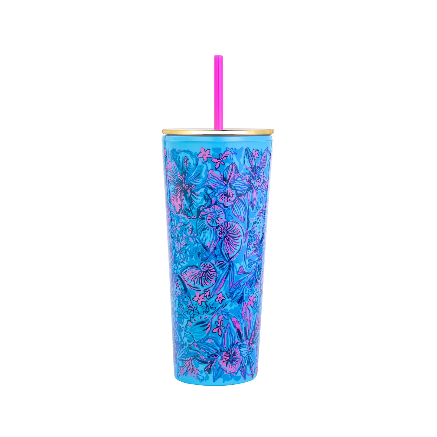 Tumbler with Straw - Shells N Bells