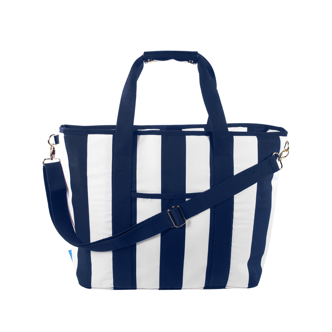 Cooler Bag - Navy Stripe