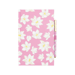 Journal with Pen - Pink Magnolia