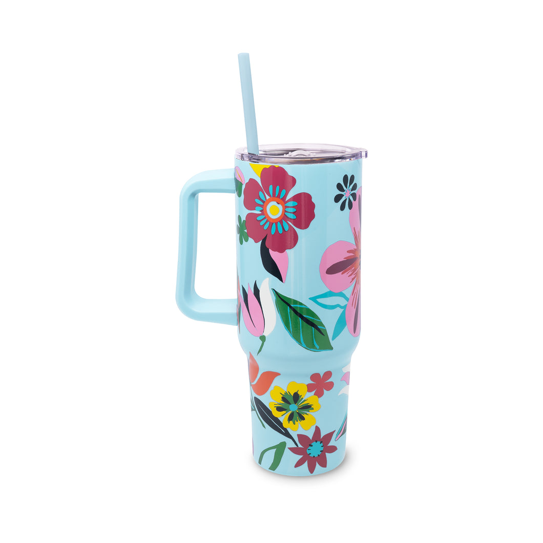 Stainless Steel Tumbler - Safari Floral