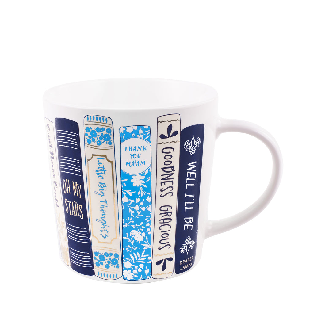 Ceramic Mug - Book Stack