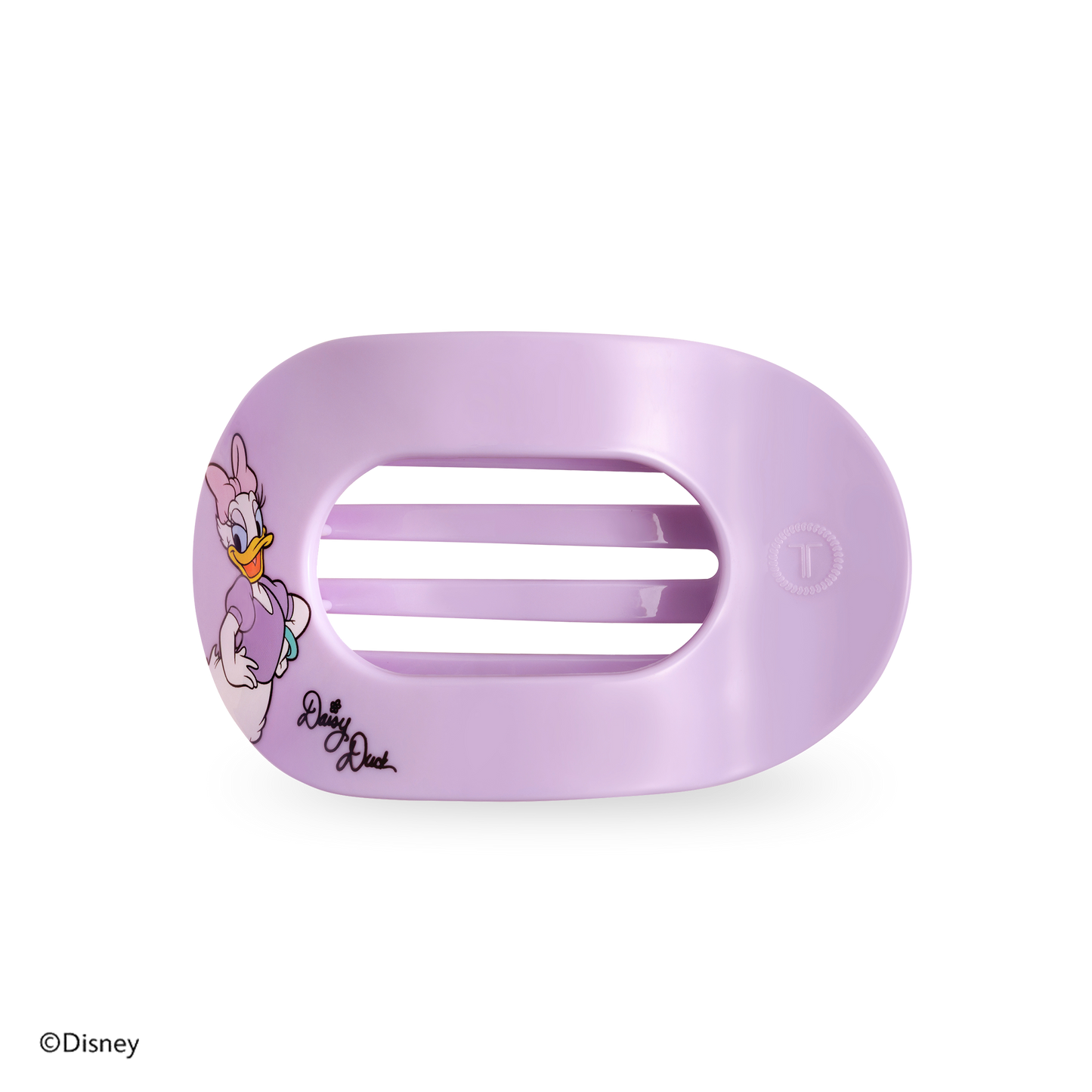 Flat Round Hair Clip - Daisy Duck