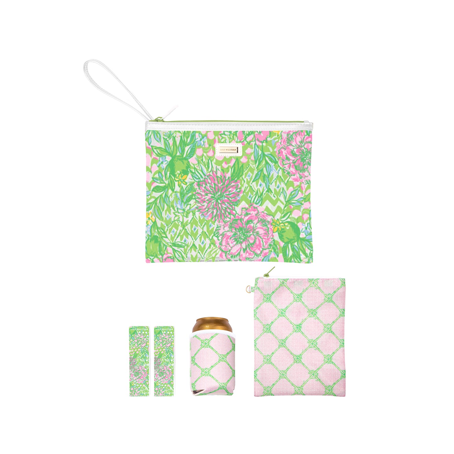 Beach Day Pouch - Lime Feeling Good
