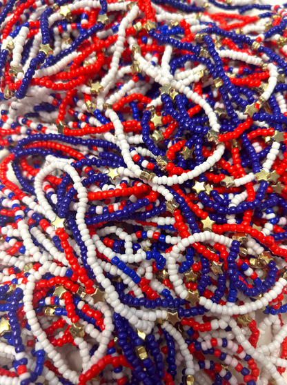 Patriotic Stretchy Bracelet Set