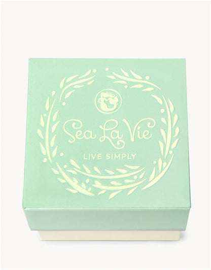 Sea La Vie Stud Earrings Guiding Light/Crescent - Gold
