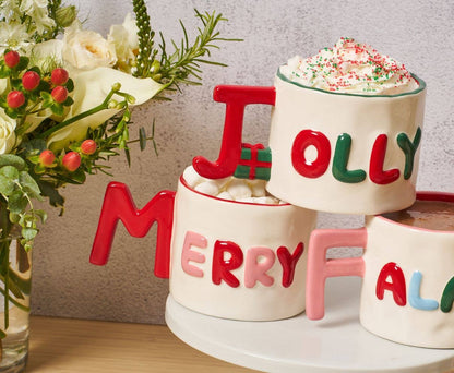 Ceramic Message Mug - Merry