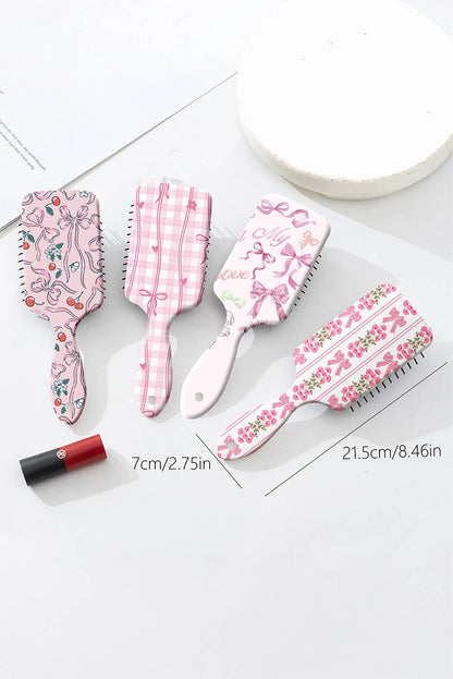 Floral Bow Hair Brush