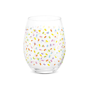 STATEments Stemless Wine Glass - Confetti Brights