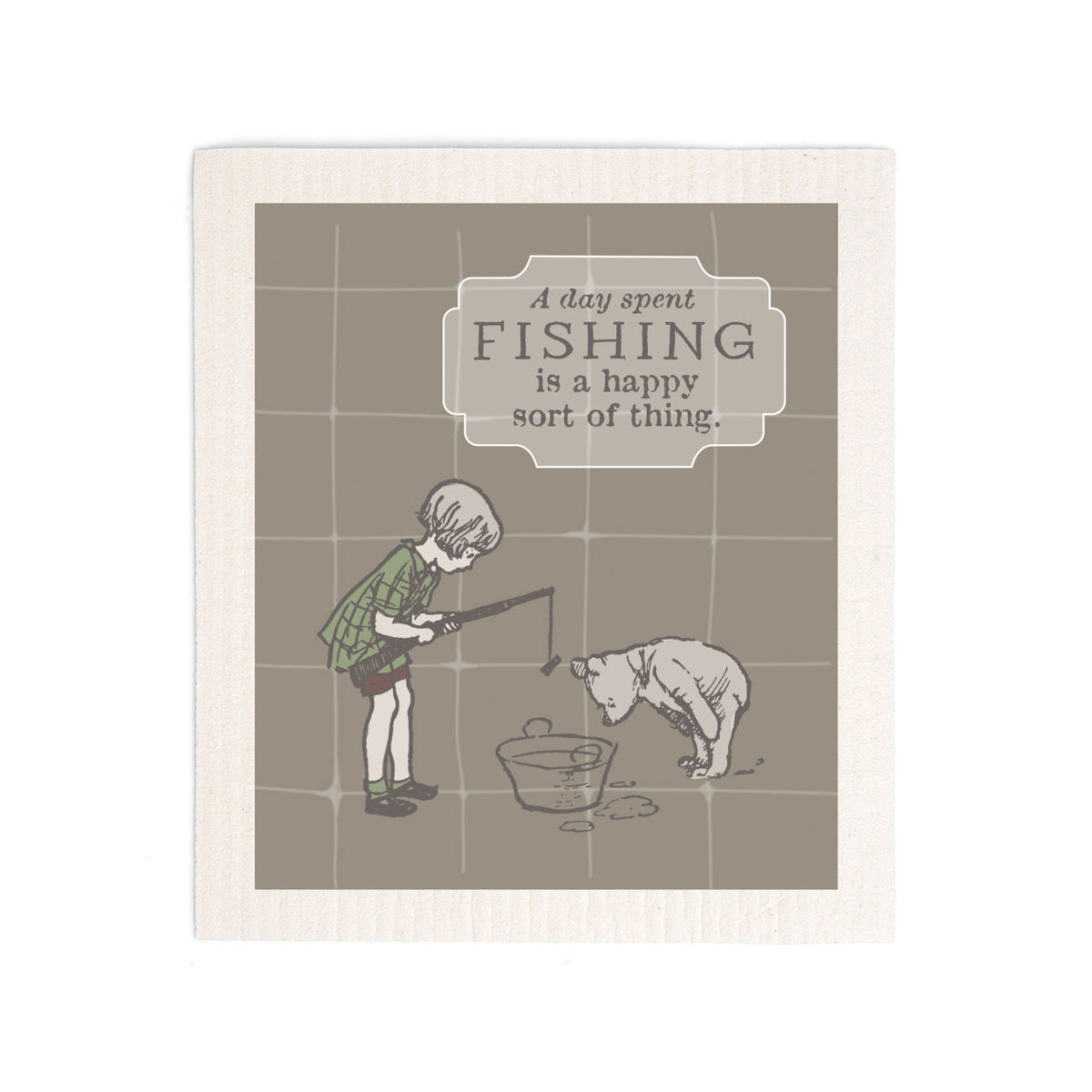 Biodegradable Dish Cloth - Day Spent Fishing