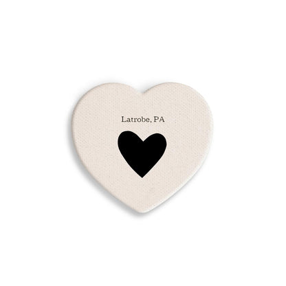 Heart Coaster Set - Latrobe PA