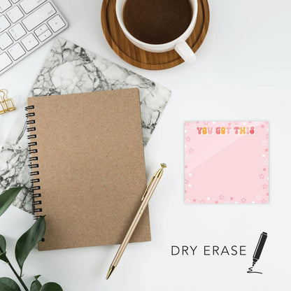 Dry Erase Note Tile - You Got This