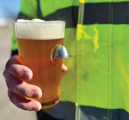 Hard Hat Pint Glass