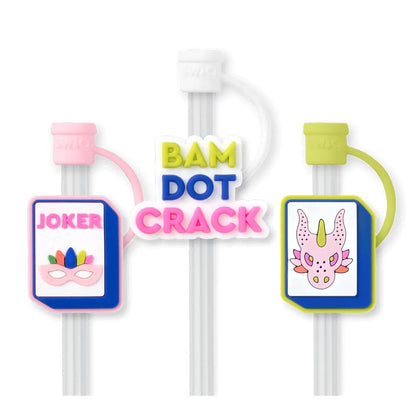 Mahjong Straw & Topper Set
