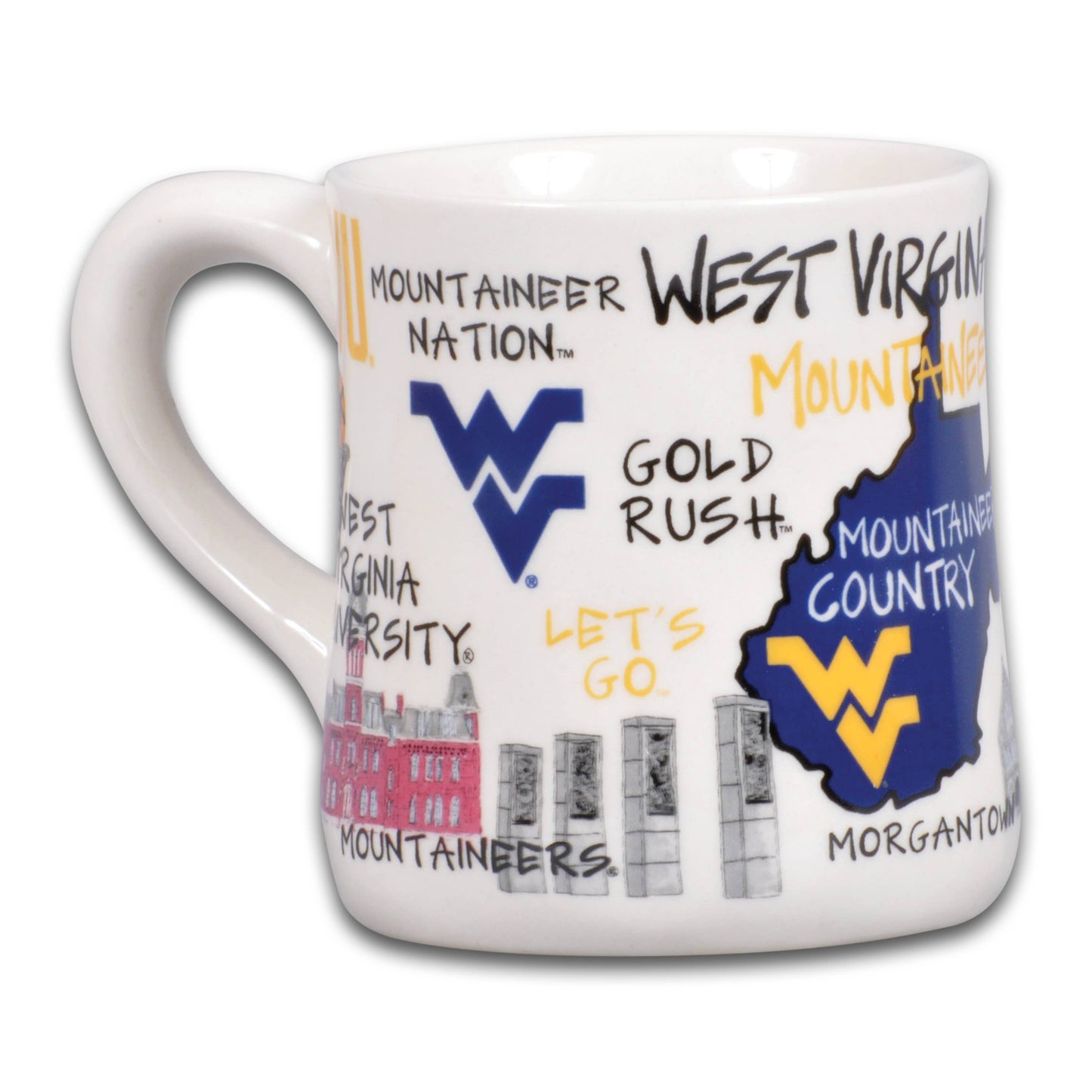 West Virginia University Icon Mug