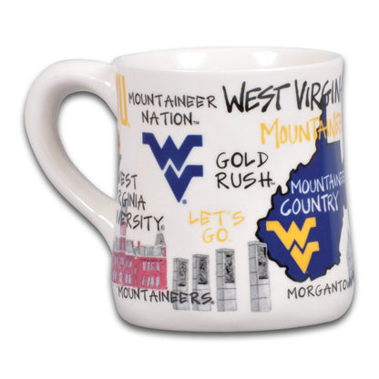 West Virginia University Icon Mug