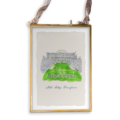 State College Pennsylvania Stadium Dishtowel