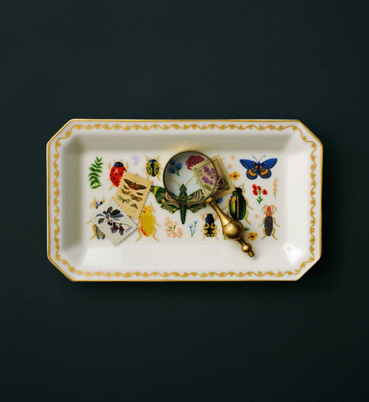 Curio Large Porcelain Catchall Tray