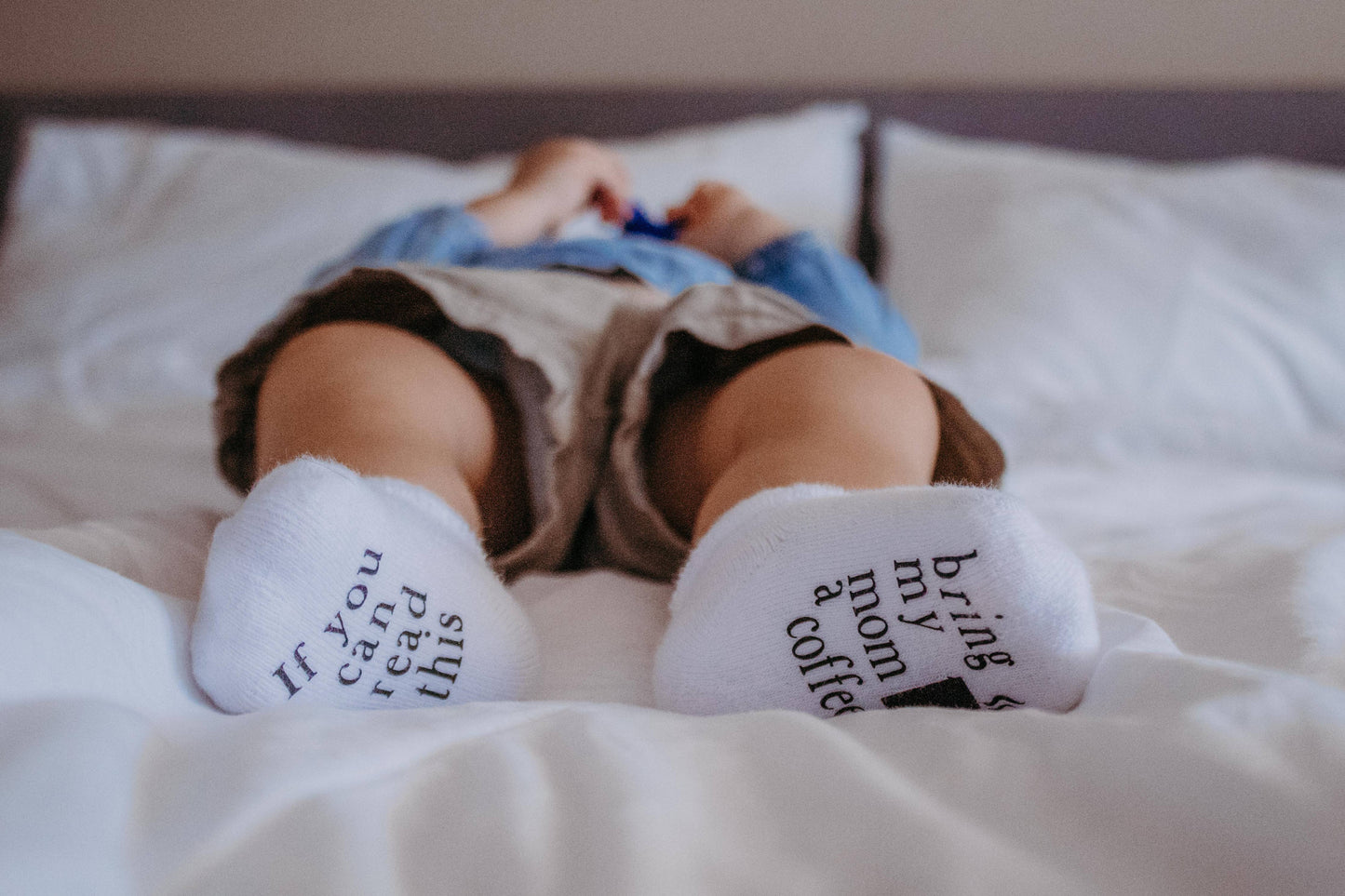 Baby Socks - If You Can Read This Bring My Mom a Coffee®