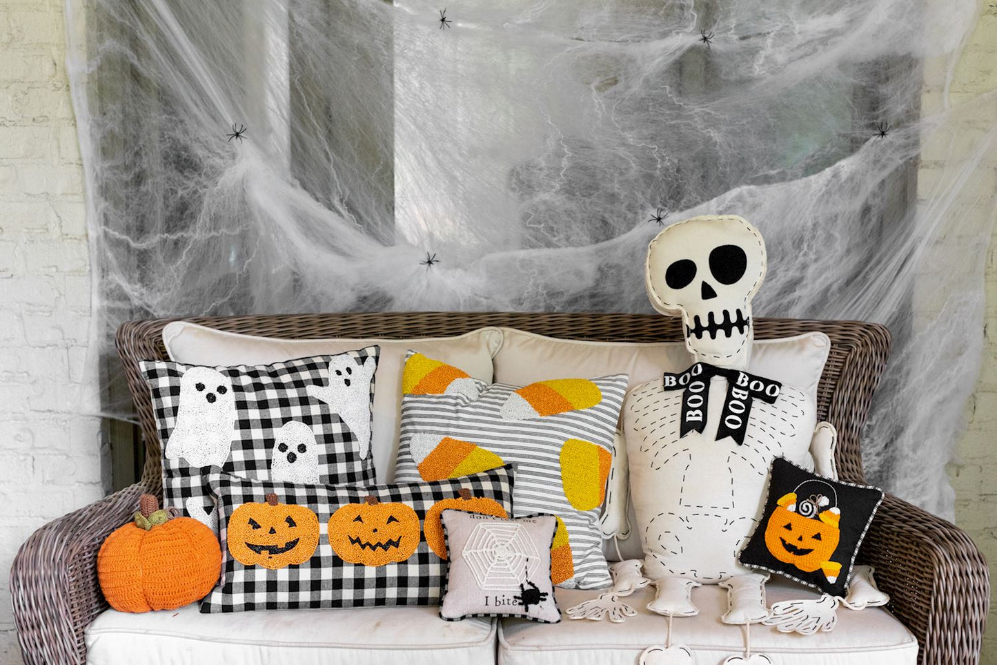 Stuffed Skeleton Sitter