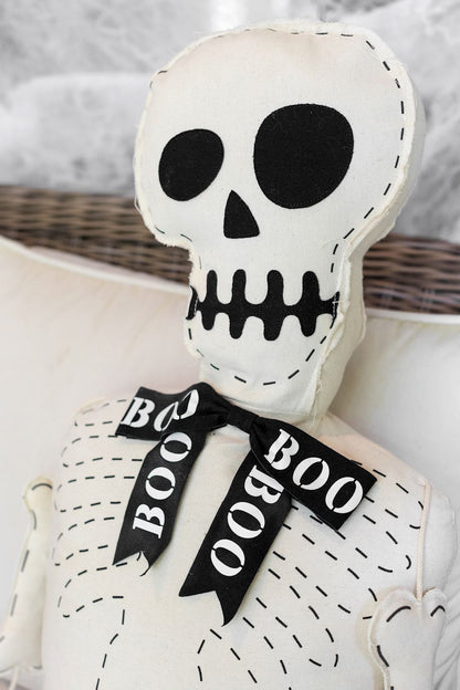 Stuffed Skeleton Sitter