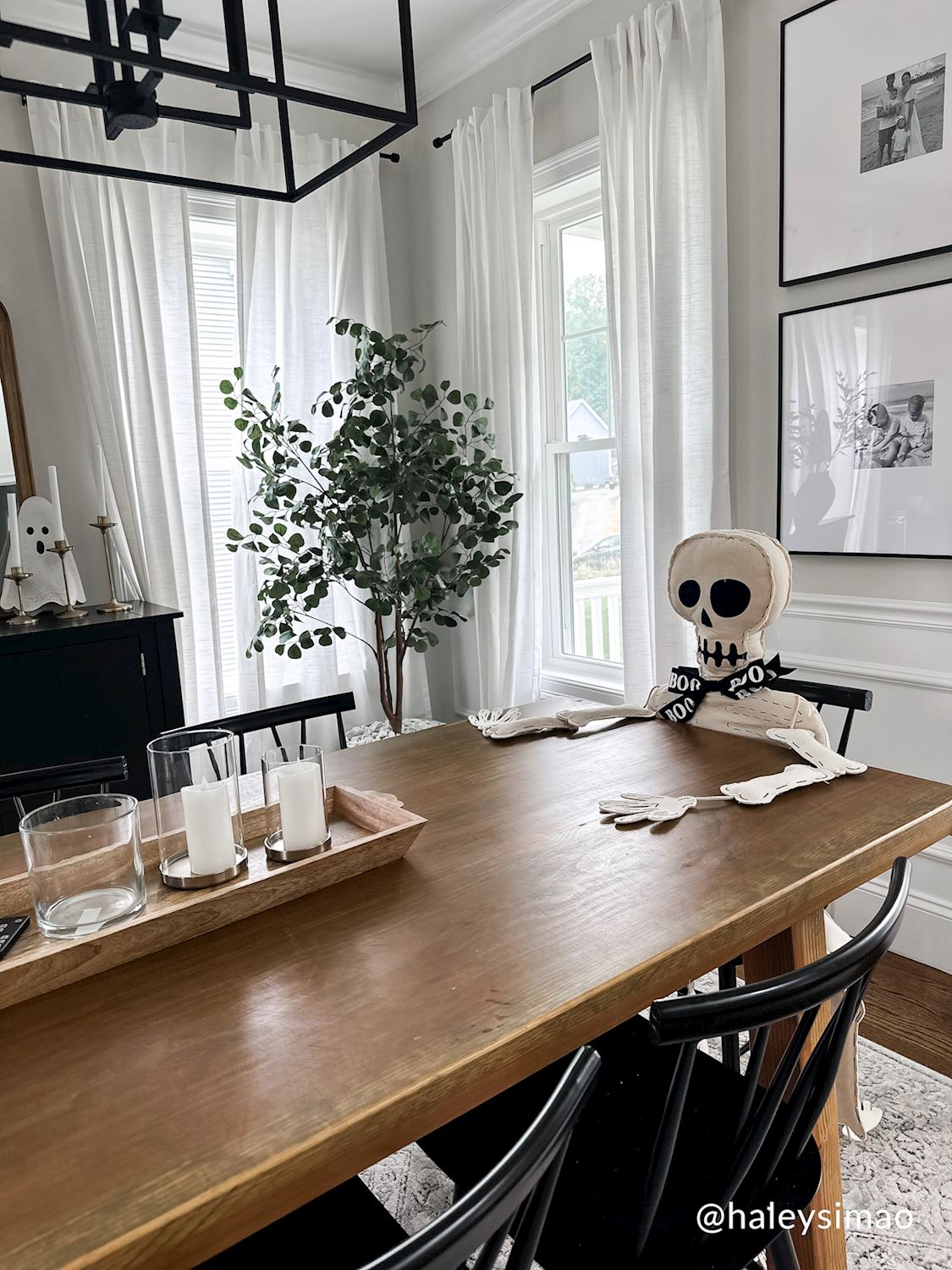 Stuffed Skeleton Sitter