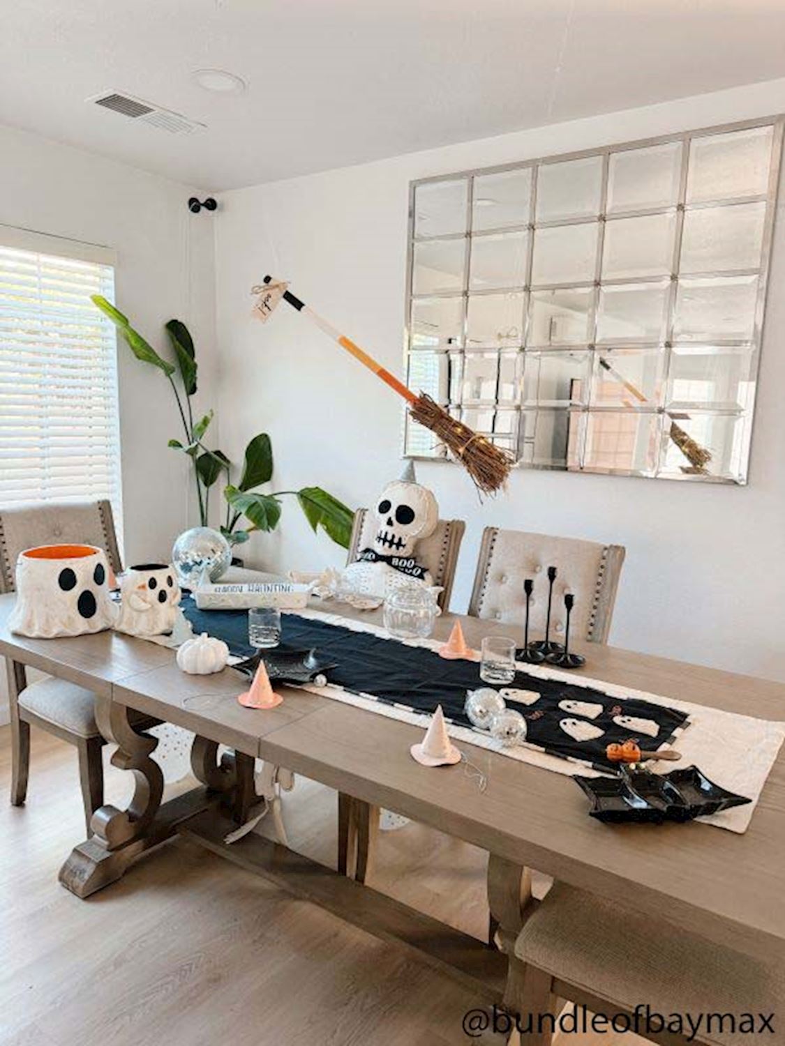 Stuffed Skeleton Sitter
