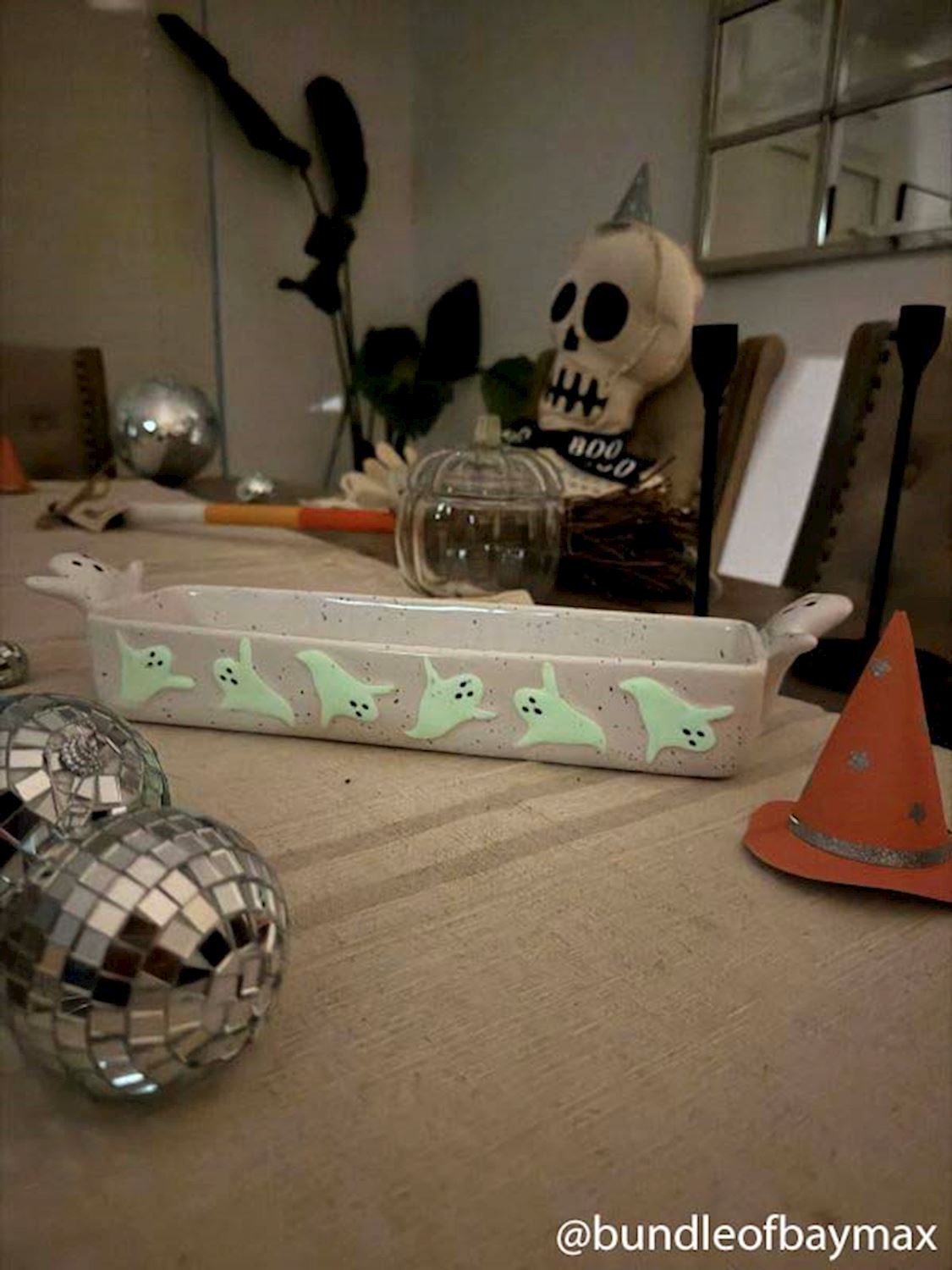 Stuffed Skeleton Sitter