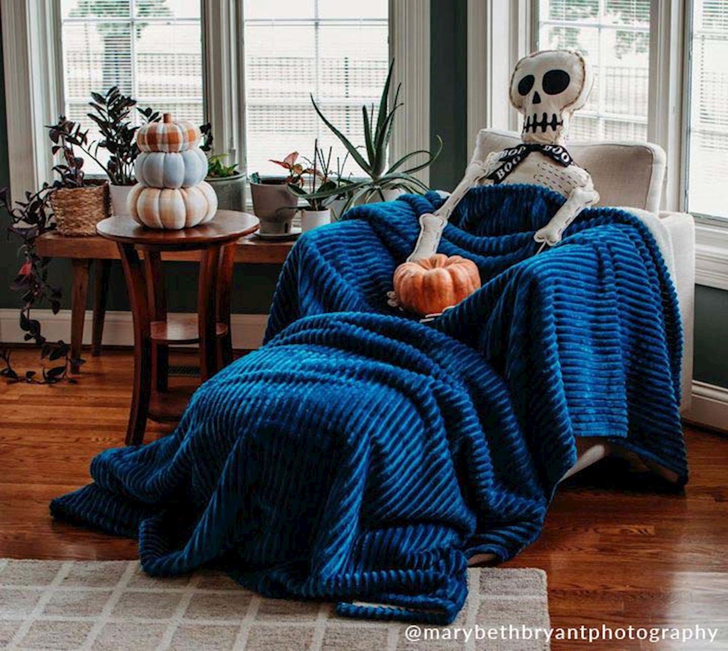 Stuffed Skeleton Sitter