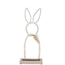 Load image into Gallery viewer, Beaded Bunny Sitter - Tall