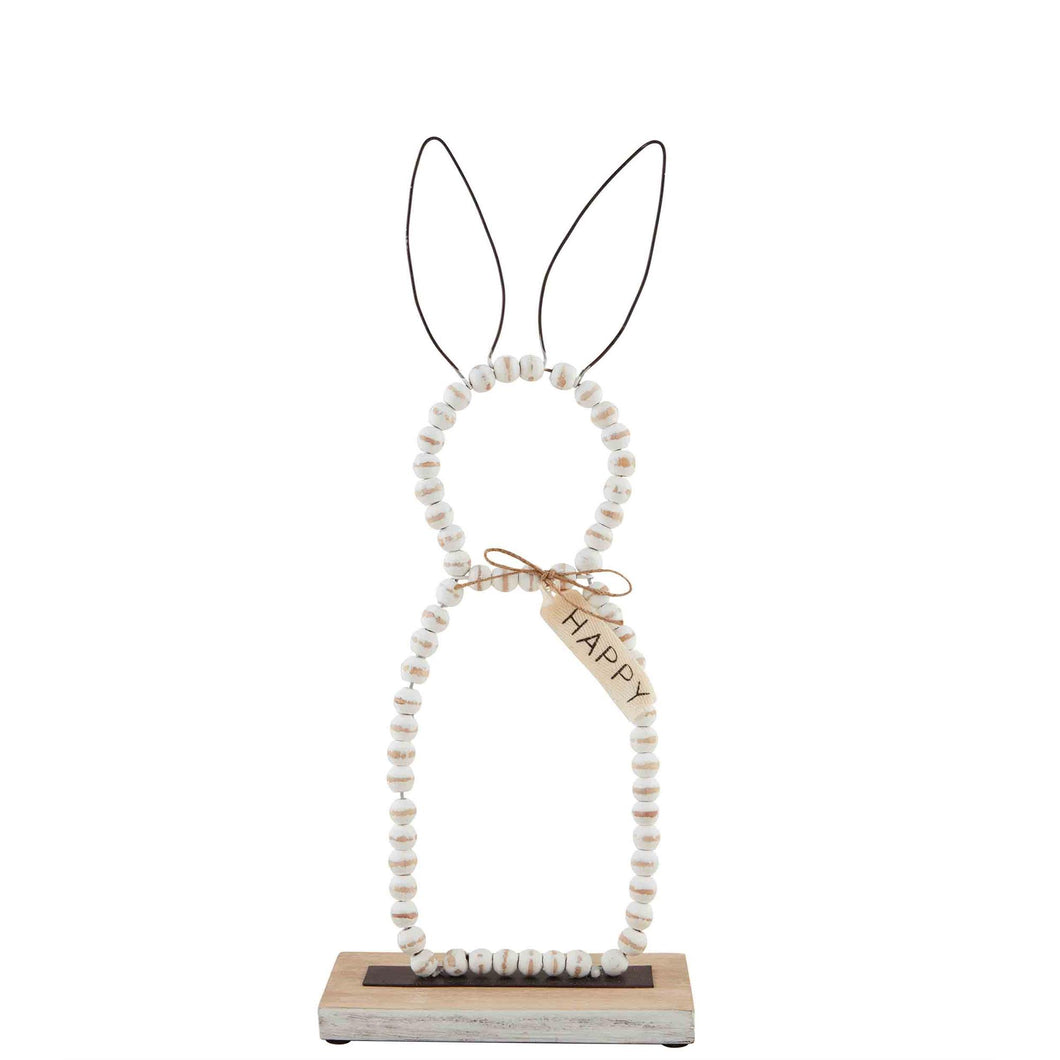 Beaded Bunny Sitter - Tall