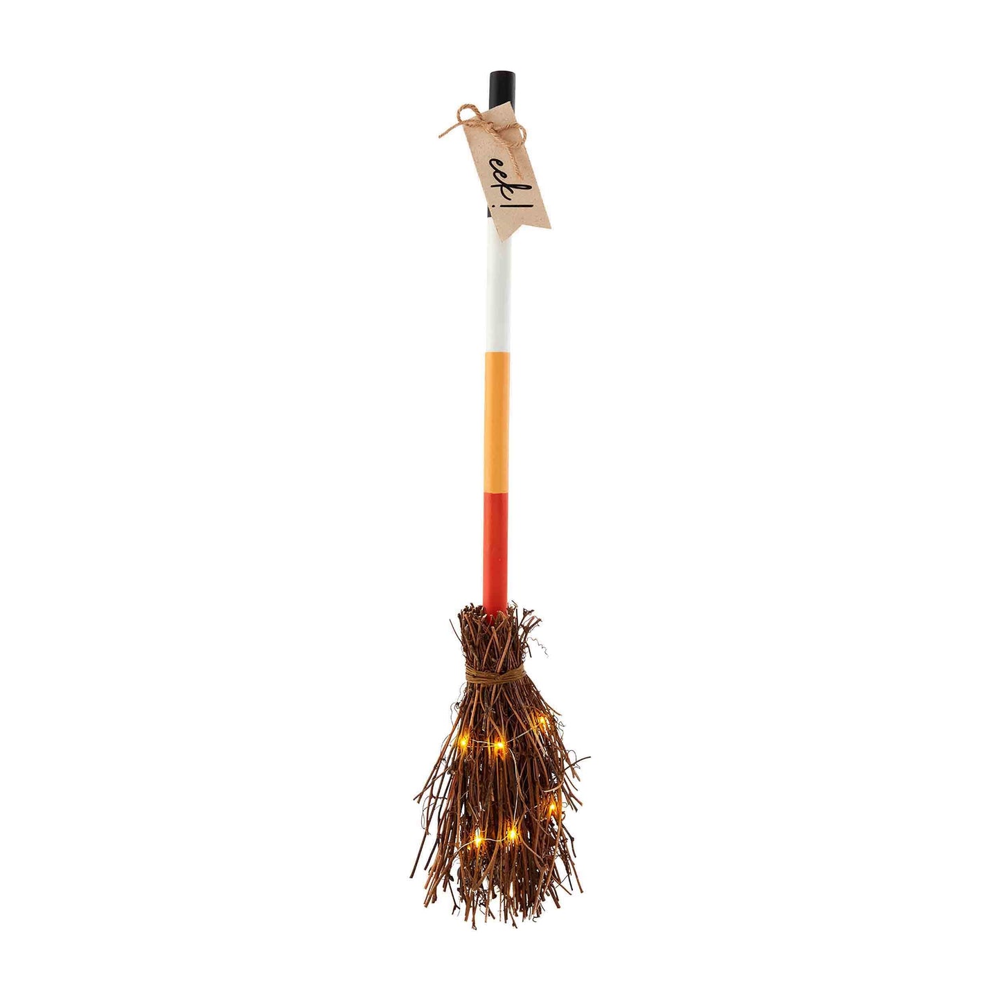 Light Up Broom Decor - EEK