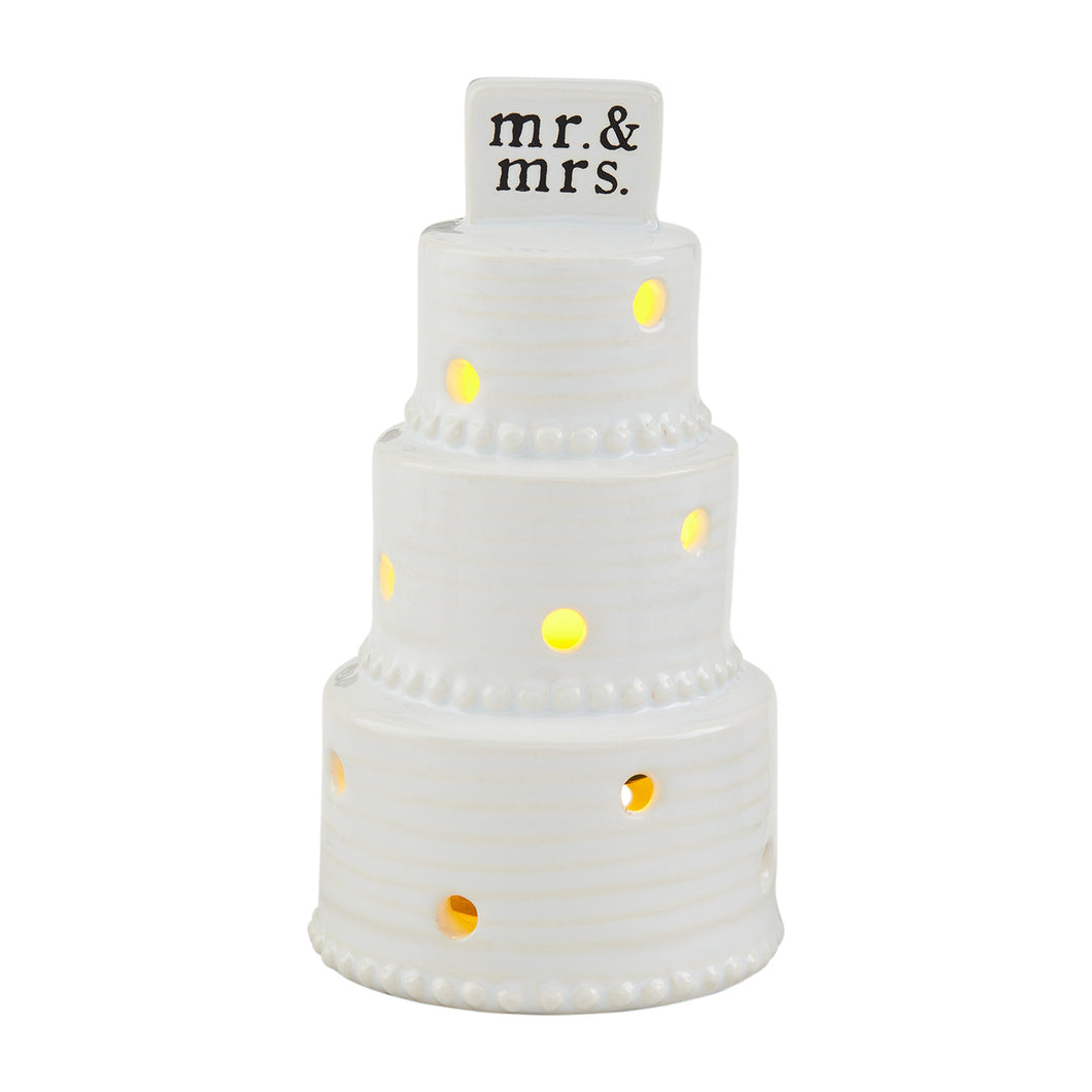 Light Up Sitter - Wedding Cake
