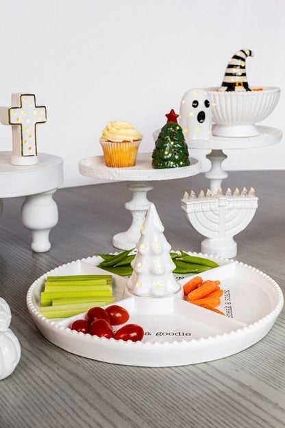 Light-Up Dish Sitter - Ghost