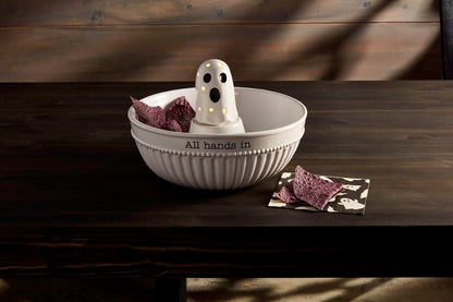 Light-Up Dish Sitter - Ghost