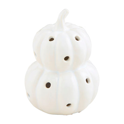 Light-Up Dish Sitter - Stacked Pumpkins