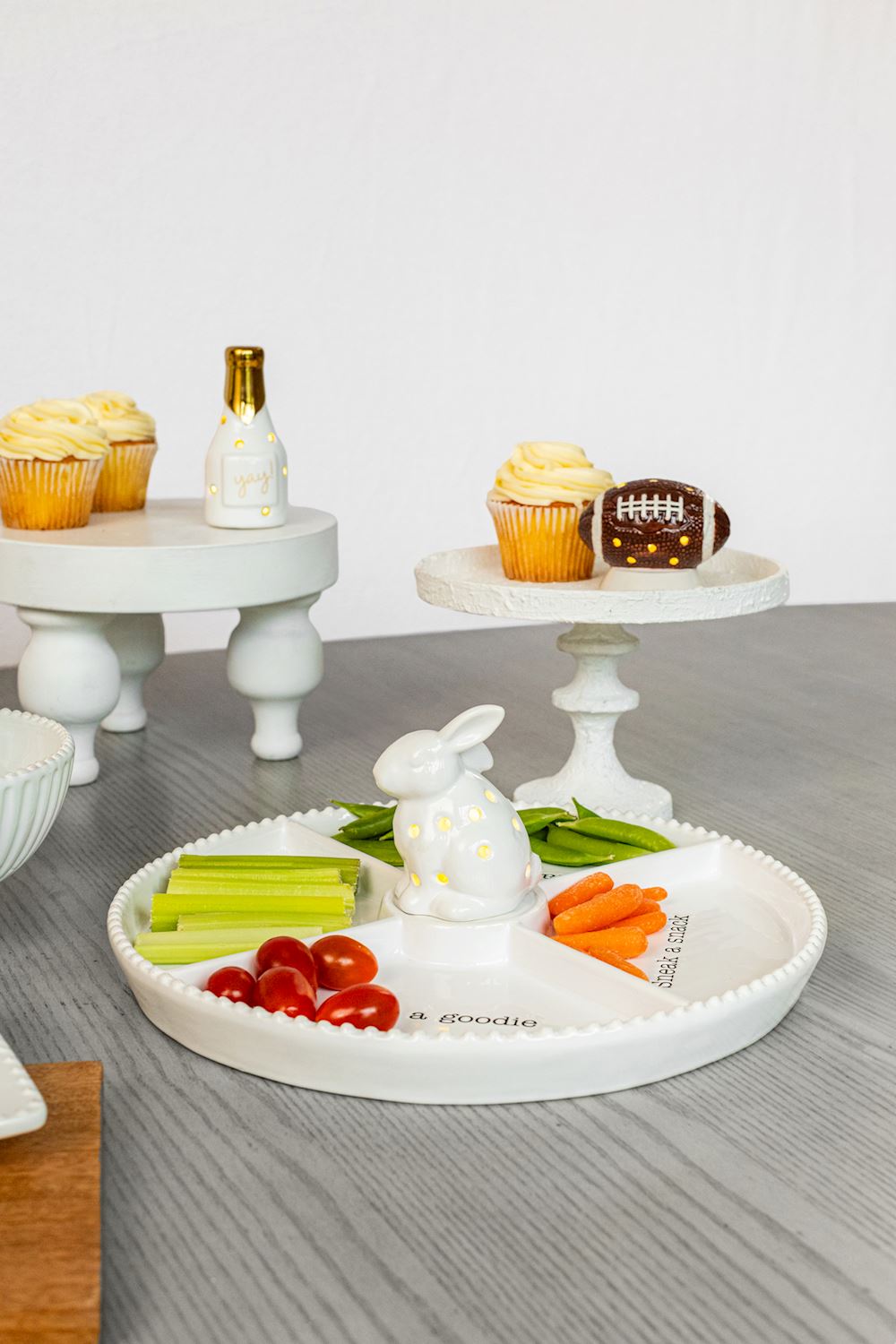 Light-Up Dish Sitter - Football