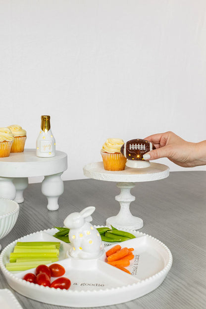 Light-Up Dish Sitter - Football