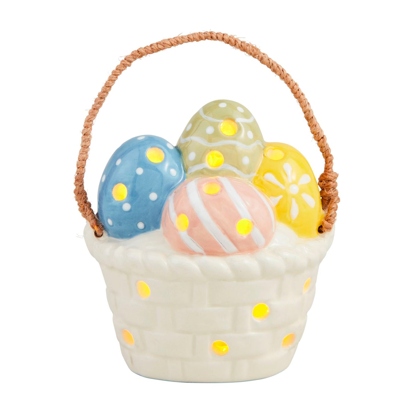 Light-Up Dish Sitter - Easter Basket