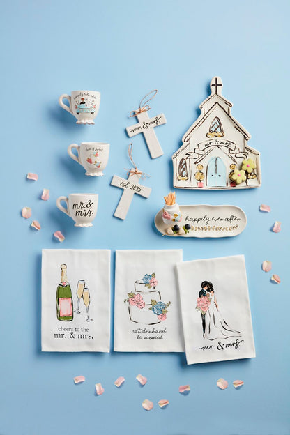 Mr. & Mrs. Wedding Cross