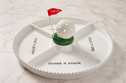 Light-Up Dish Sitter - Golf Ball