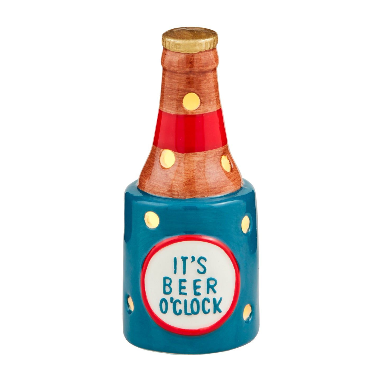 Light-Up Dish Sitter - Beer